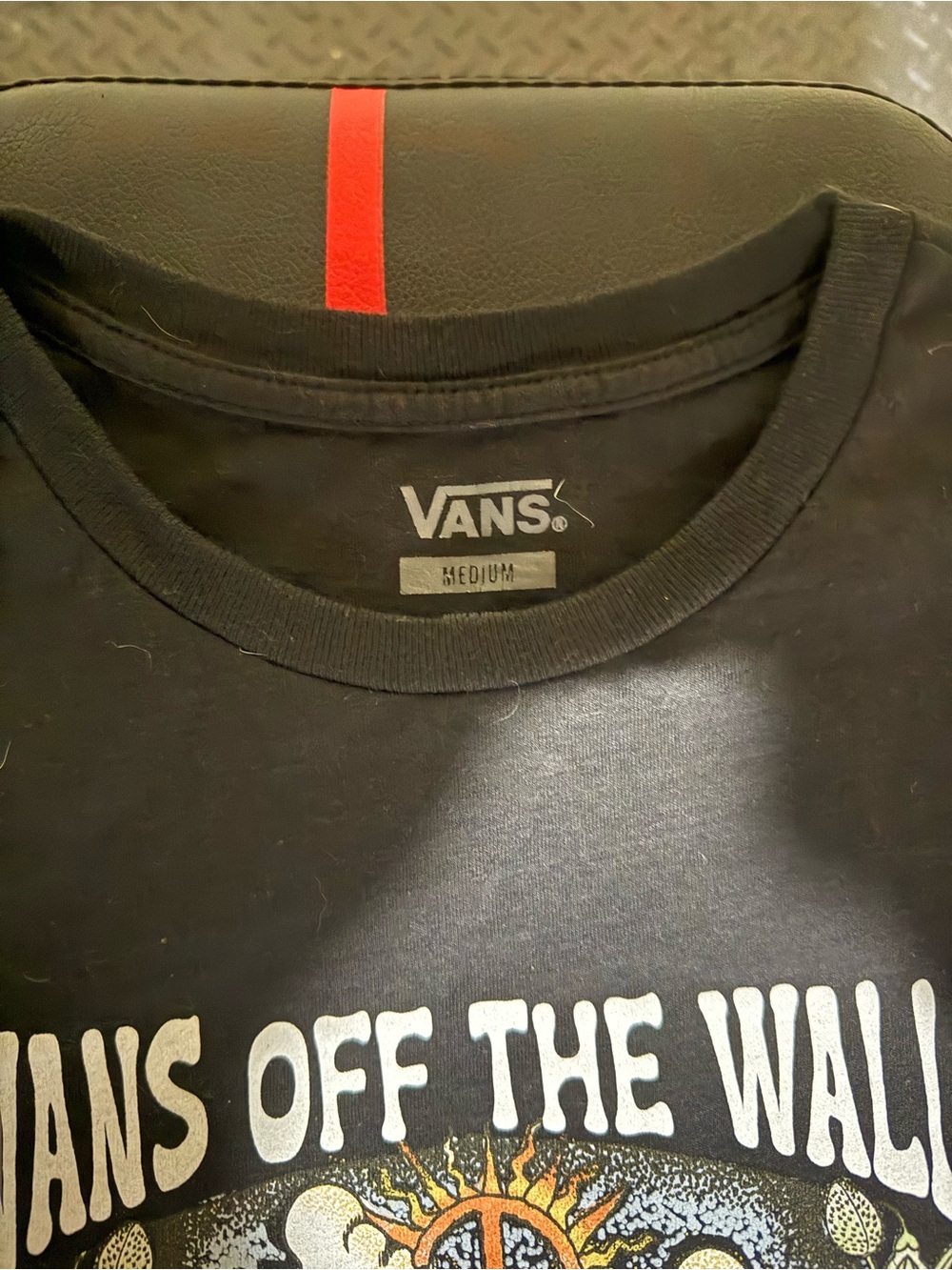 Vans Women’s black 'Off The Wall' Graphic Tee - Better Days Ahead - Picture 2 of 2